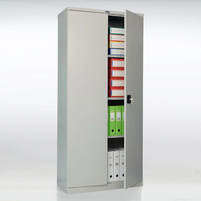 Шкаф сборный металлический СВ 12 фото Стеллаж Мастер Шкаф сборный металлический СВ 12 фото Стеллаж Мастер